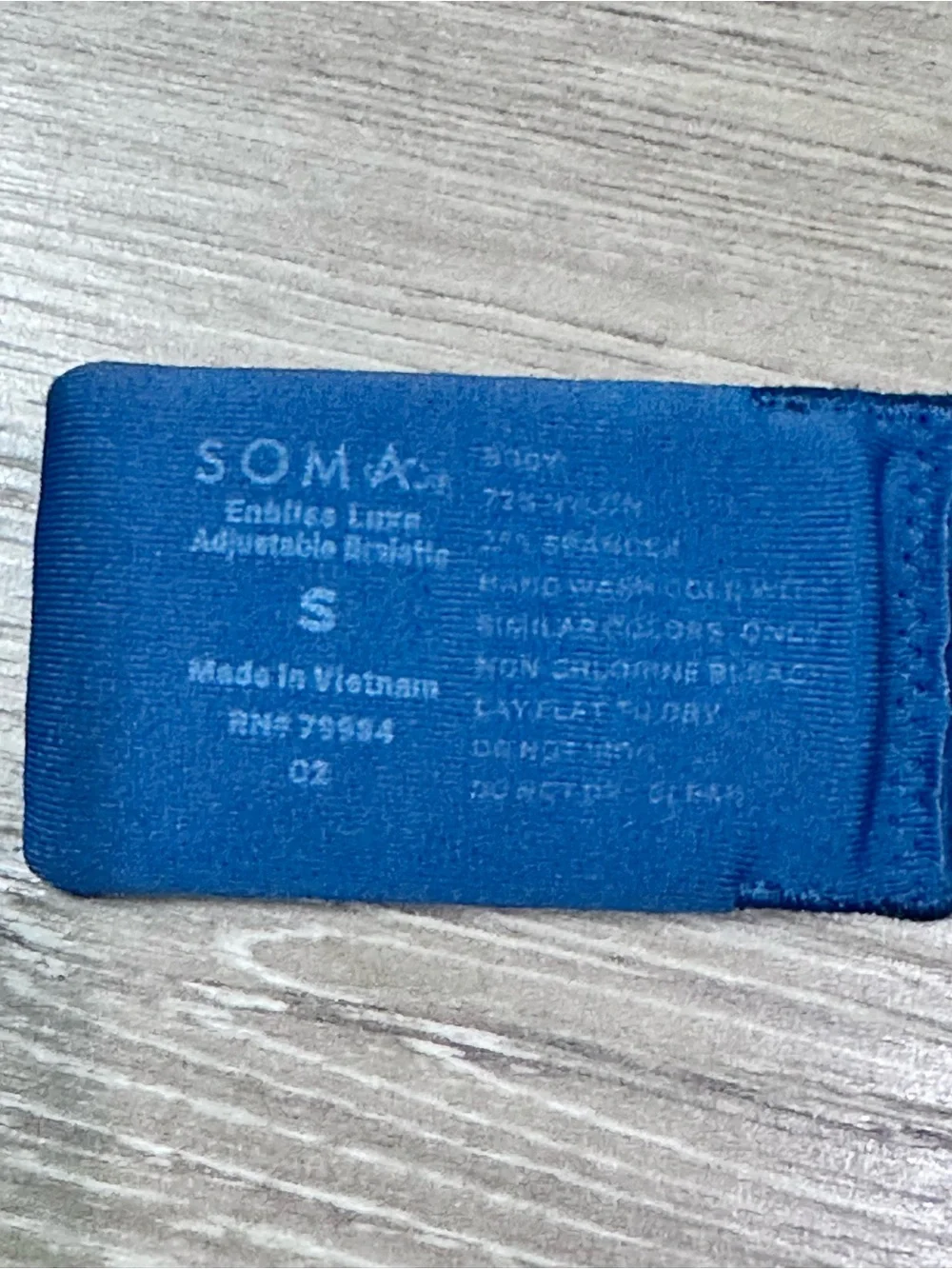 Soma Enbliss Luxe Adjustable Wireless Bralette Soft Loungewear